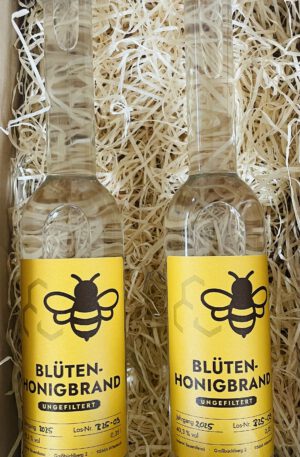 Geschenkbox: Blütenhonigbrand